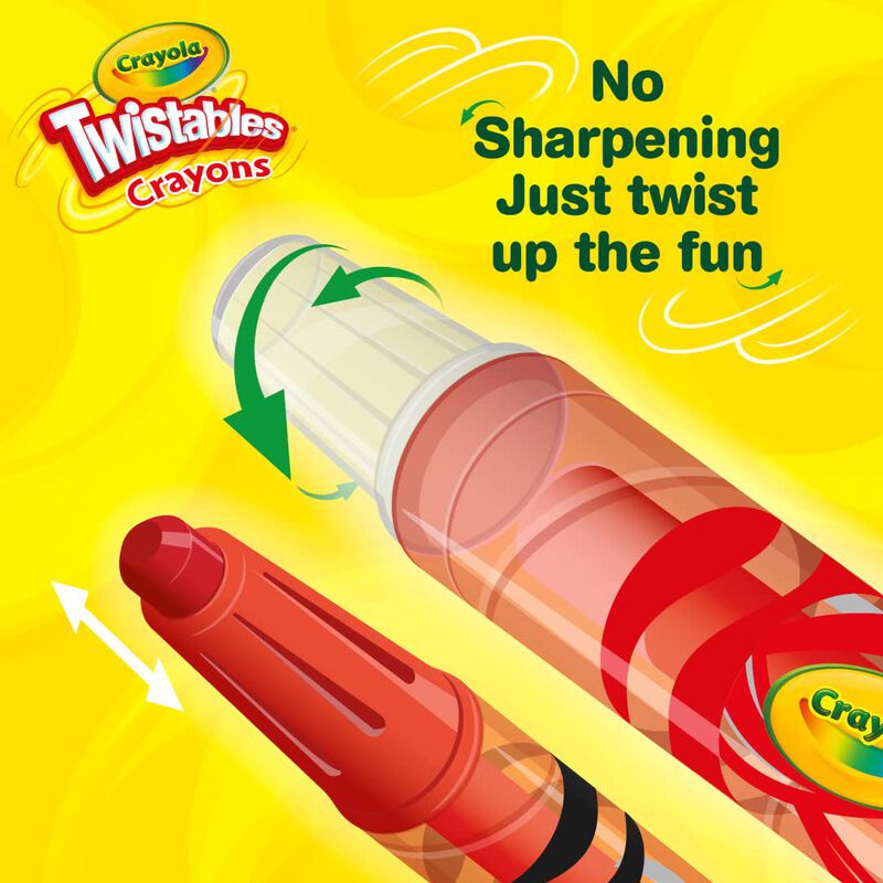 Crayola Crayones Giratorios Con Efectos Diverti... image number null