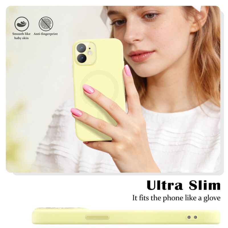Funda Newseego Magn&eacute;tica para iPhone 12 Amarill... image number null