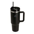 Termo para Agua y Café de Acero Inoxidable HIKEO, Negro,