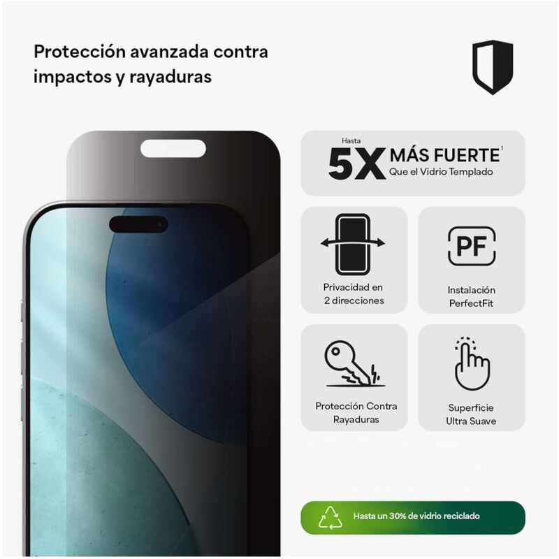 Mica De Privacidad Para Iphone 17 Zagg image number null