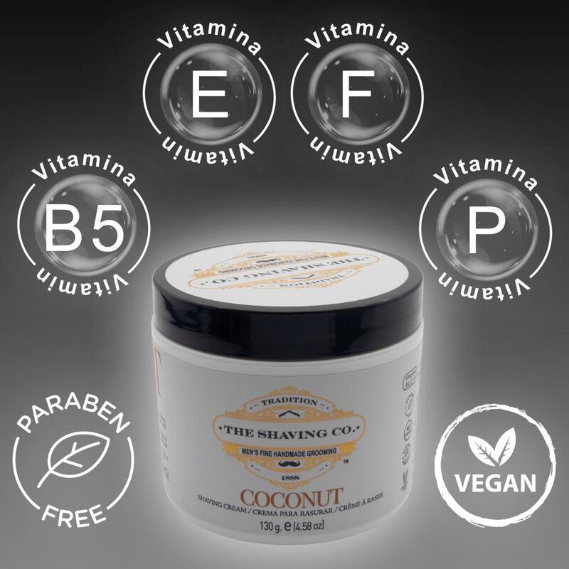 The Shaving Co Kit Crema Afeitar Coco Rastrillo... image number null