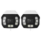 2 C&aacute;maras de seguridad Wi-Fi/PoE de 4 Mpx tipo bala fija, para exterior