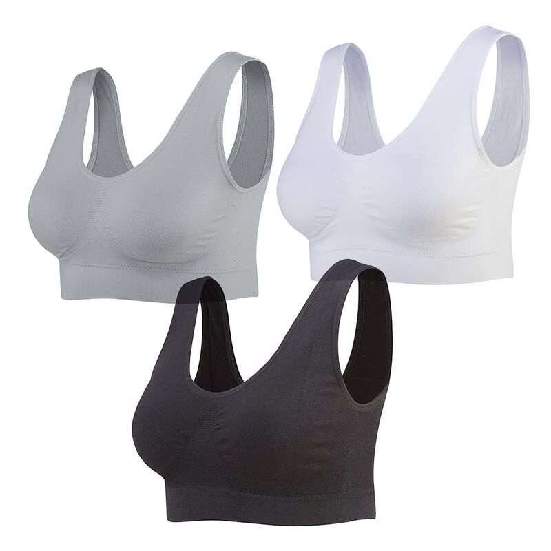 Sujetador Deportivo Lemef 3 Pack Sin Aros - Alm... image number null