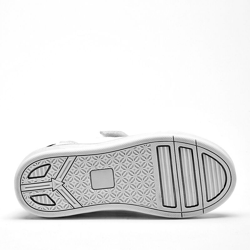 Ferrioni tenis para ni&ntilde;o  blanco verde cod 1409... image number null