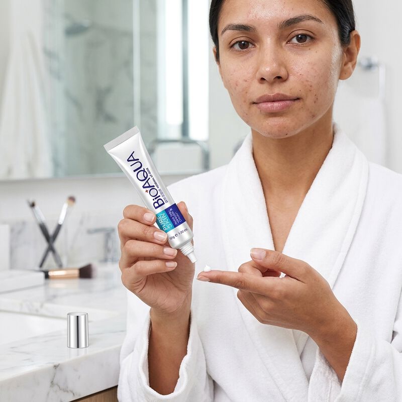 Crema &Aacute;cne Cream Bioaqua Pure Skin para Piel Gr... image number null