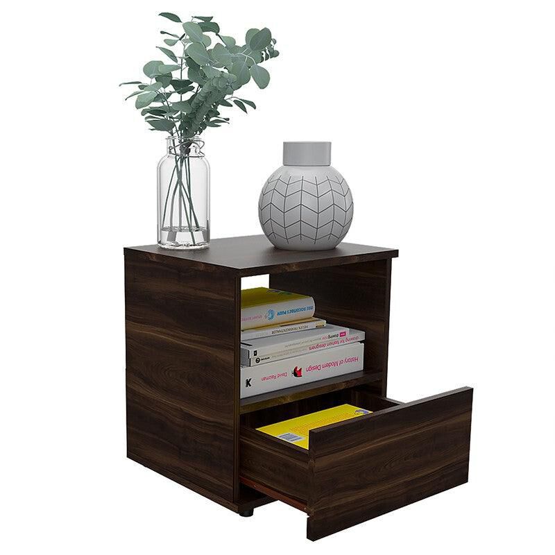 Bur&oacute; Oliver Caoba con Un Caj&oacute;n Virtual Muebles image number null