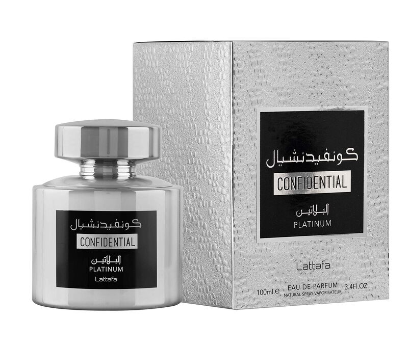 Perfume Lattafa Confidential Platinum, 100 Ml image number null