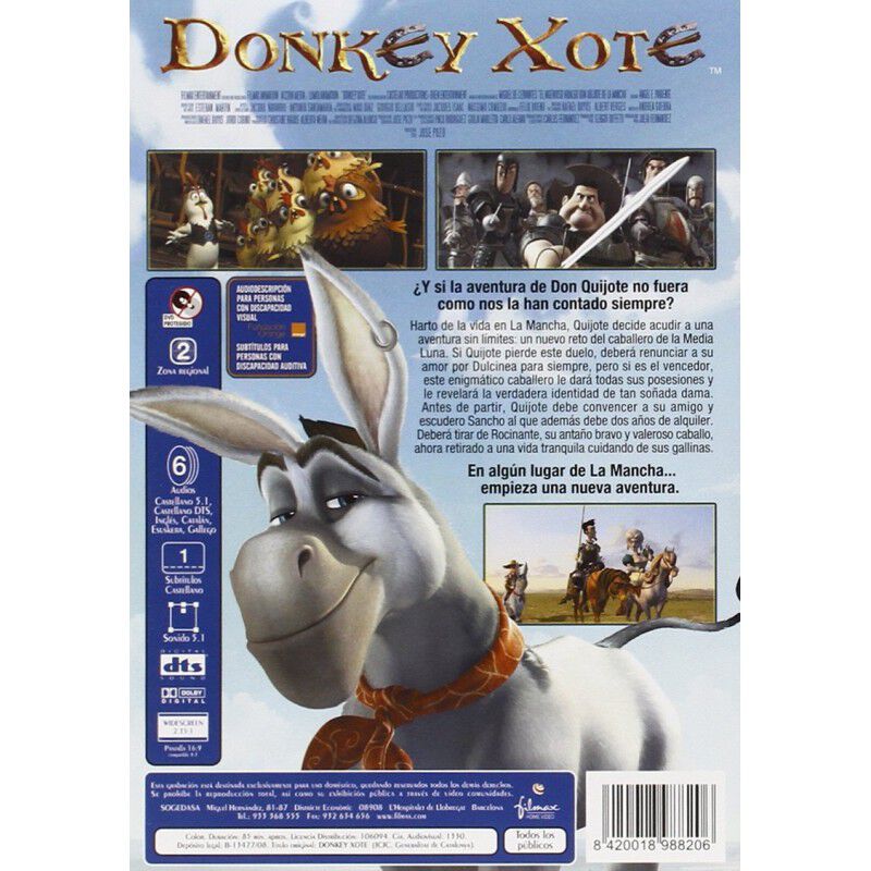 Donkey Xote [Reino Unido] [DVD] image number null