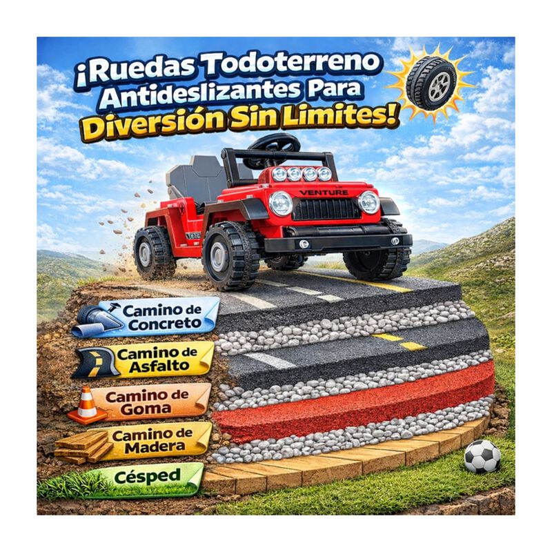 Carro Electrico Montable Infantil Armable Contr... image number null