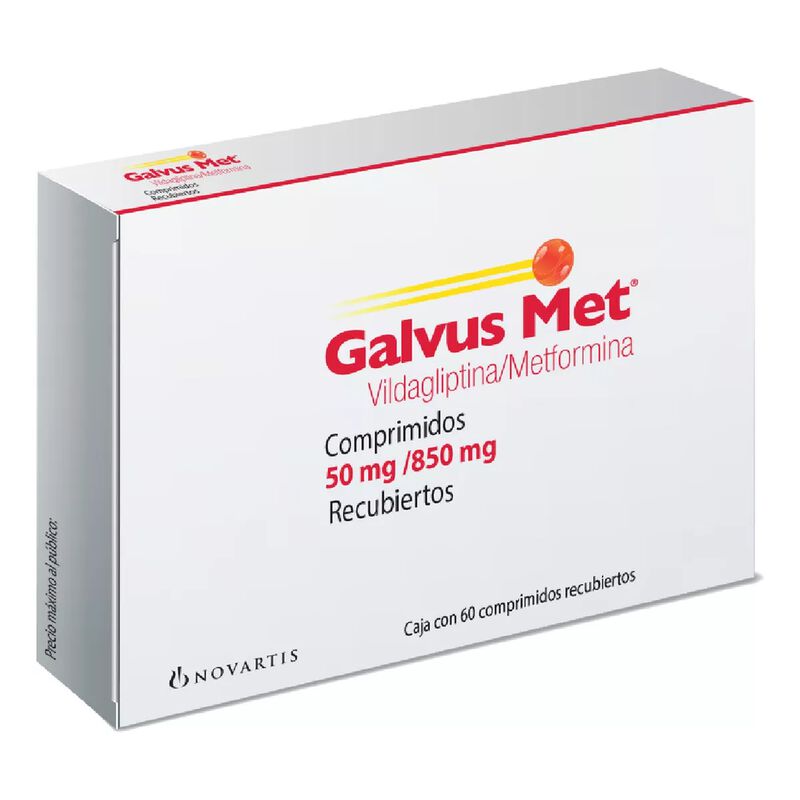 Galvus Met Comprimido Recubierto 50 Mg/850 Mg, ... image number null