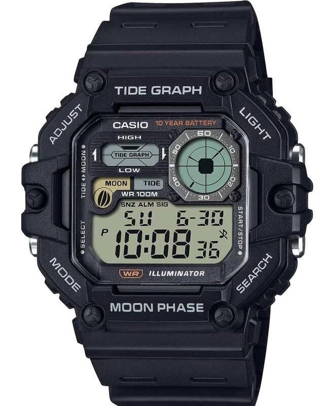 Reloj Casio, Iluminador, Serie Ws-1700h, Gr&aacute;fic... image number null
