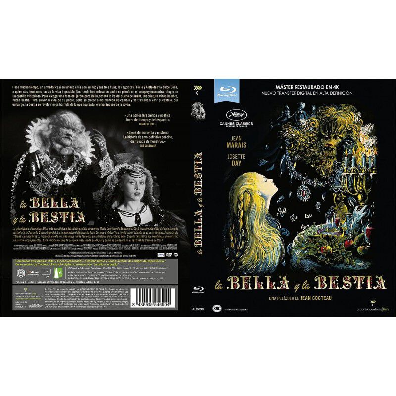La Bella Y La Bestia [Blu-ray] (1946) La Belle ... image number null