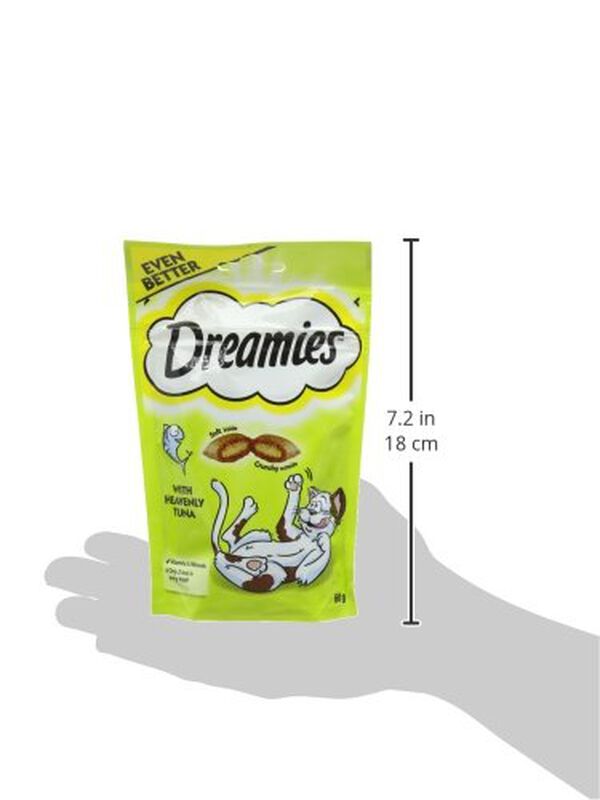Golosinas Para Gato Dreamies 60 g At&uacute;n (8 Sobre... image number null