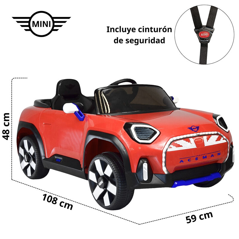Montable Electrico para Ni&ntilde;os Mini Aceman Contr... image number null