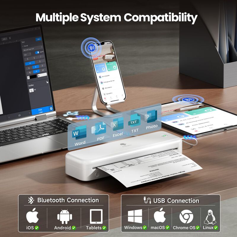 Impresora Port&aacute;til Phomemo M834 Bluetooth Therm... image number null