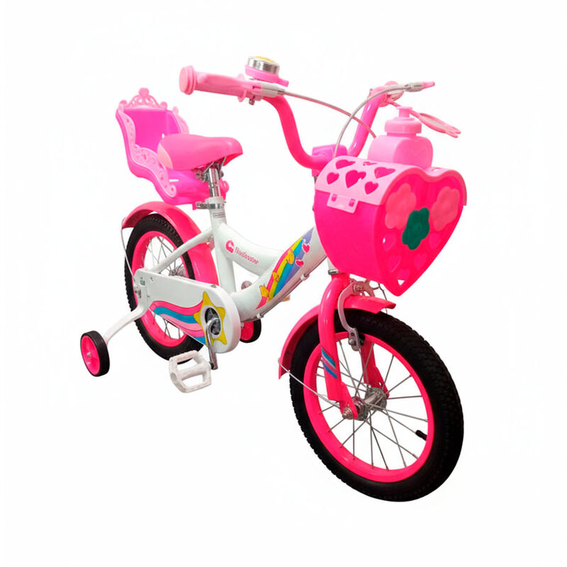 Bicicleta Infantil R14 Para Ni&ntilde;a Con Ruedas De ... image number null