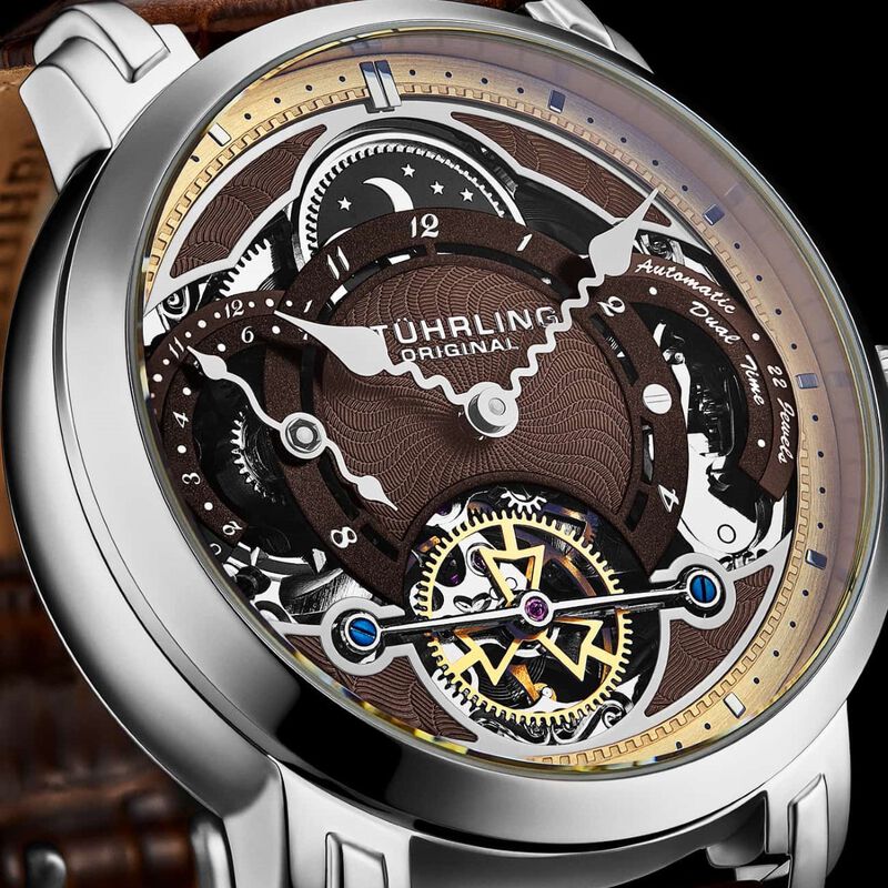Reloj Stuhrling para hombre 1017.02 autom&aacute;tico ... image number null