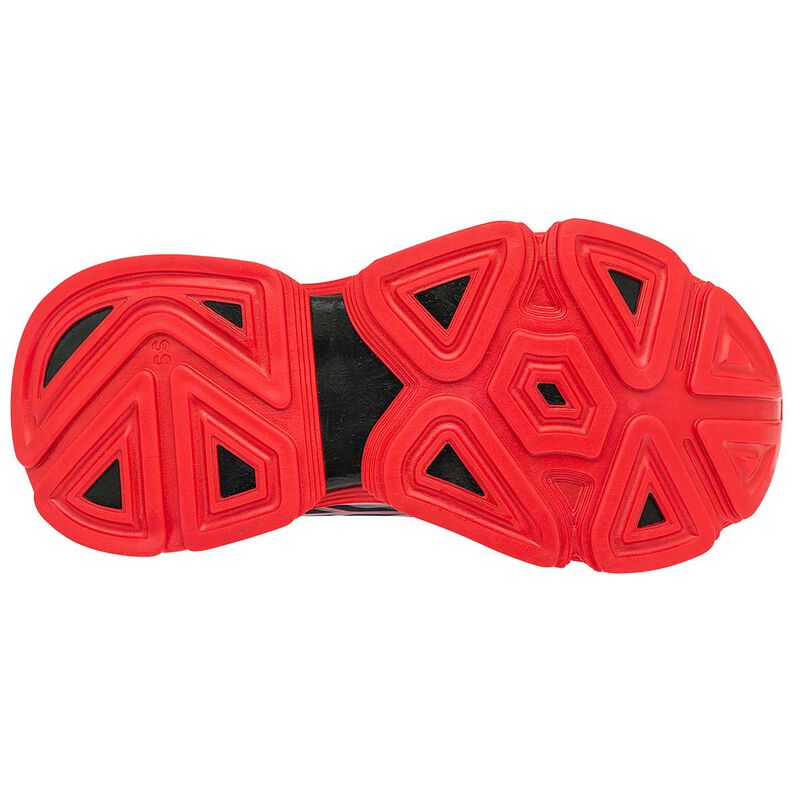 Clasben Tenis deportivo para ni&ntilde;o negro rojo, a... image number null