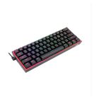 Redragon Fizz Pro K616 Teclado Mec&aacute;nico Gamer 60% Inal&aacute;mbrico Negro