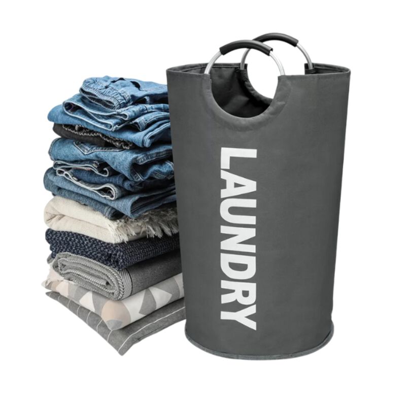 Cesto de Ropa Sucia Plegable con Tela Oxford co... image number null