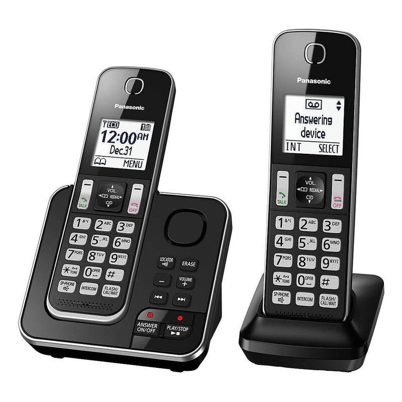 Tel&eacute;fono Inal&aacute;mbrico Panasonic Dos Ext KX-TGD39... image number null