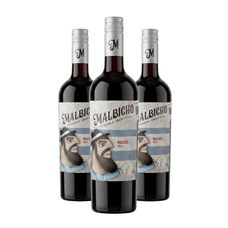 Vino Tinto Malbicho Malbec De Mendoza 700ml image number null