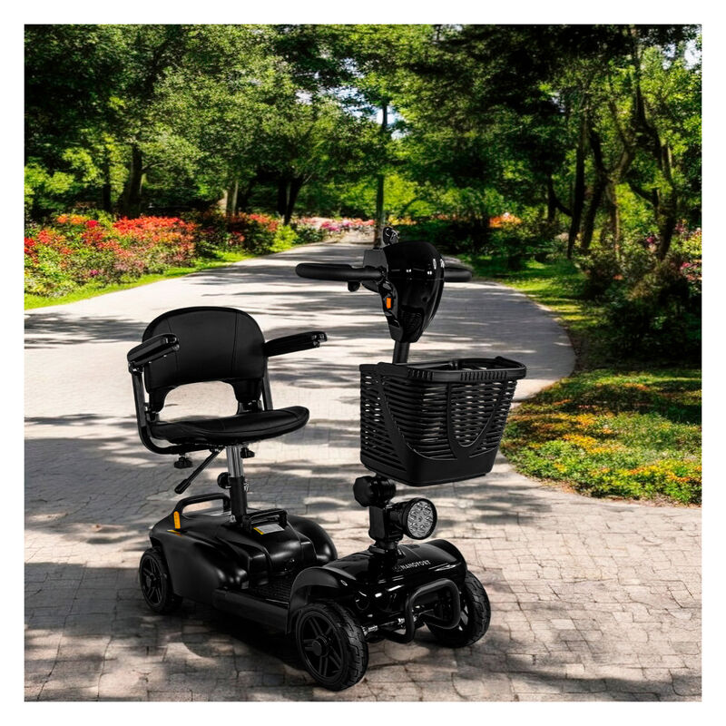 Silla Ruedas El&eacute;ctrica Scooter Recargable Luz L... image number null