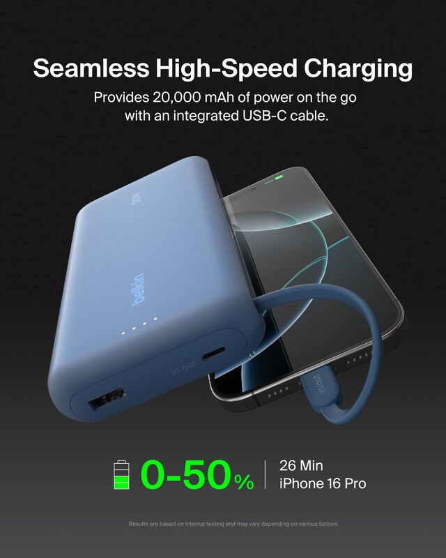 Cargador Port&aacute;til Belkin Power Bank 20000mah 30... image number null