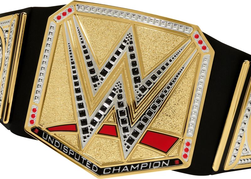T&iacute;tulo De Campeonato Mattel Wwe Undisputed Univ... image number null