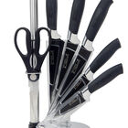 Juego de Cuchillos con Base Exclusive Collection Negro