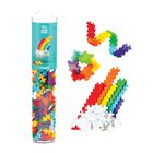 Building Blocks Plus Plus 240 Piezas Rainbow Mix Para Ni&ntilde;os De 5 A 12 A&ntilde;os
