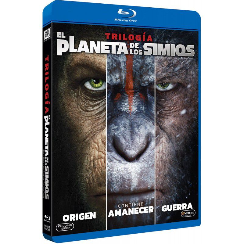 Trilog&iacute;a Planeta De Los Simios Blu-Ray [Blu-ray... image number null