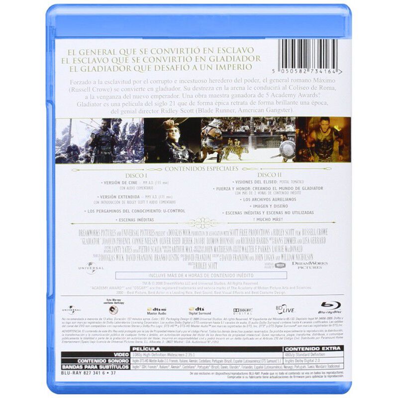 Gladiator [blu-ray] (2000) image number null