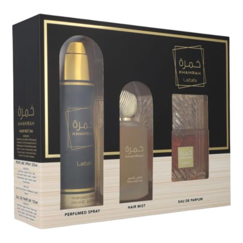 Perfume Lattafa Khamrah Set Edp 100 Ml image number null