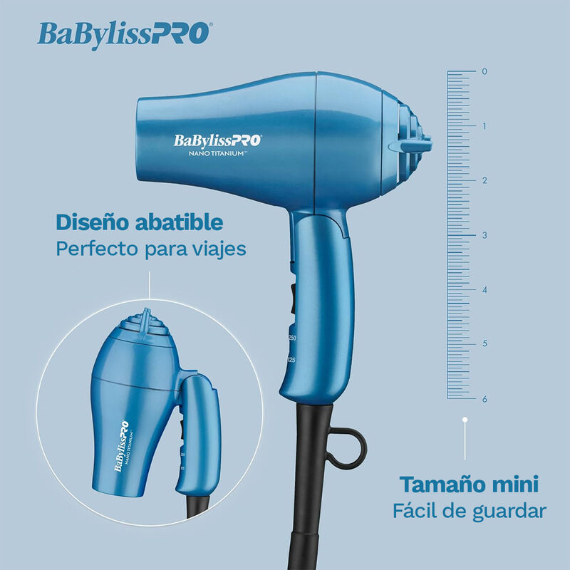 Babylisspro Nano Titanium: Secador 2000w + Trav... image number null