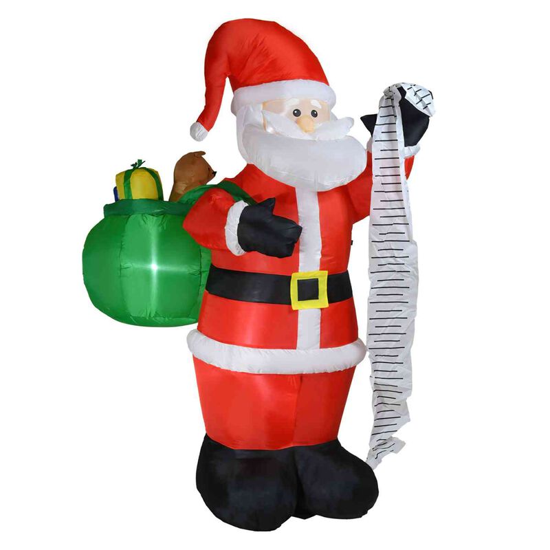 Inflable Navidad Santa Claus Papa Noel 1.87m De... image number null