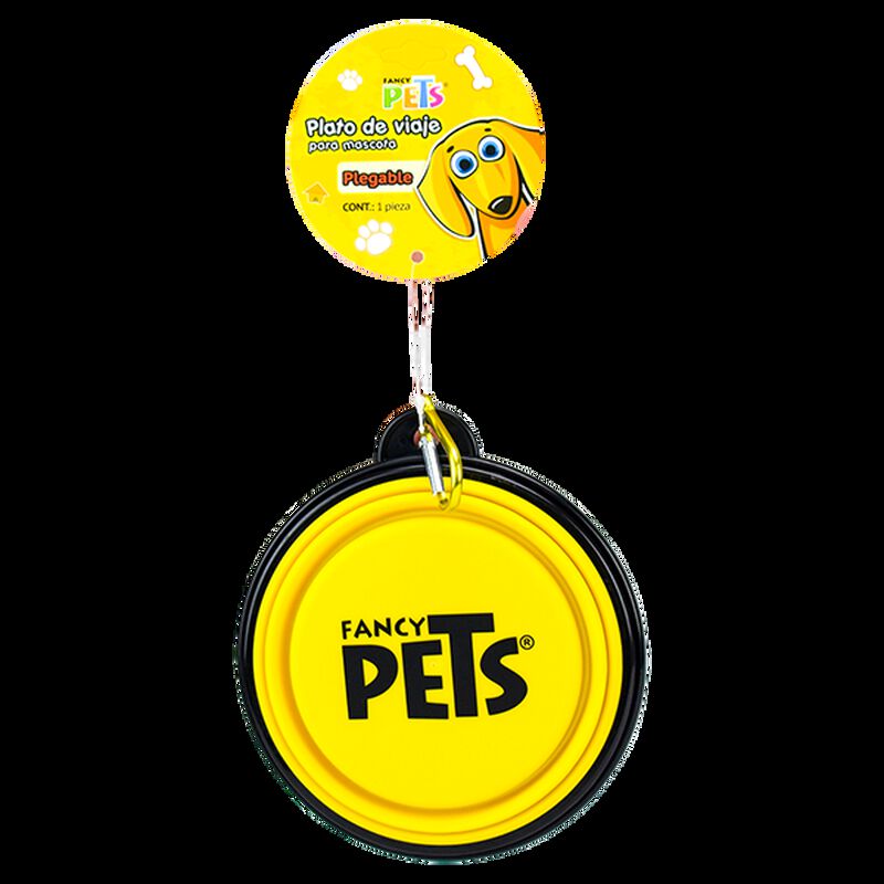 Fancy Pets Plato Plegable Mediano Para Viaje image number null