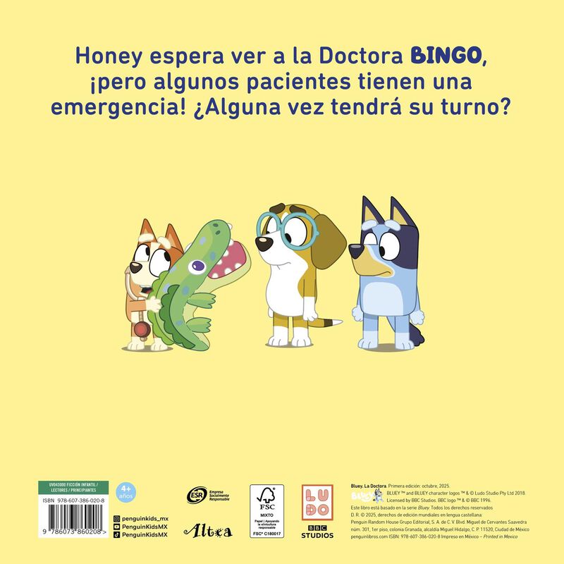 Bluey. Un Cuento. La Doctora, De Bluey, Altea, ... image number null