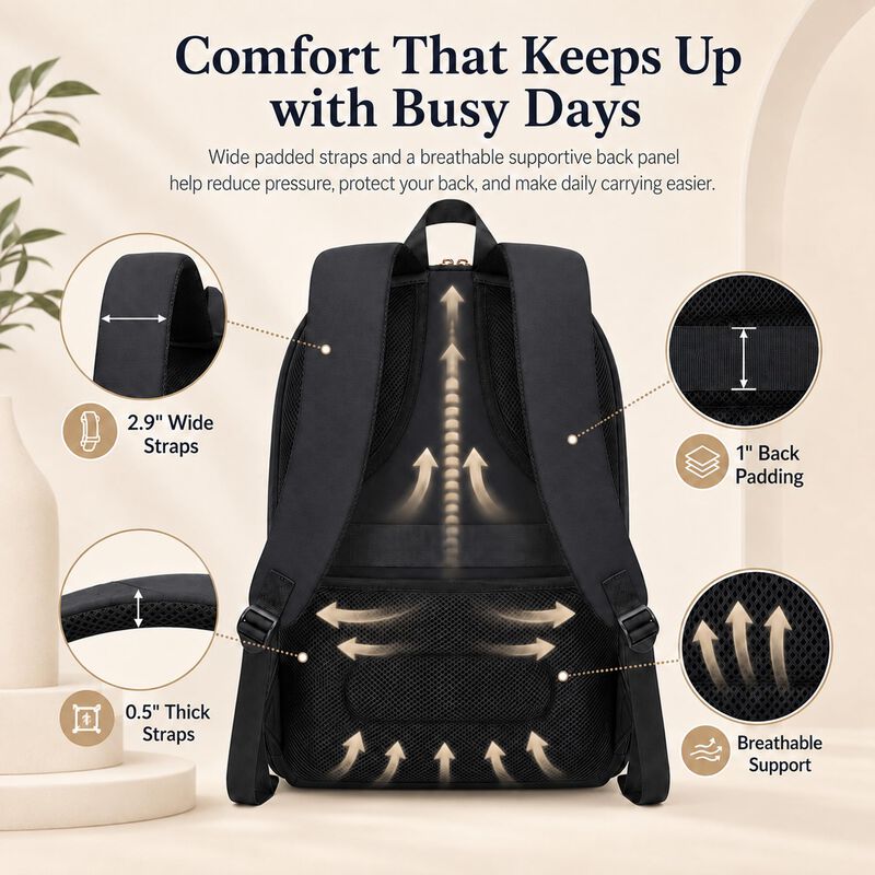 Mochila Camtop 15.6" para Laptop con Bolsillo A... image number null