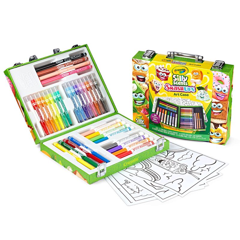 Set Para Colorear Crayola Silly Scents, Miniest... image number null