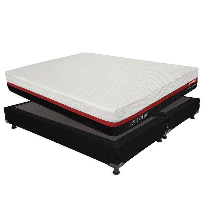 Colch&oacute;n King Size Restonic Roll+Almohada Dicasa... image number null