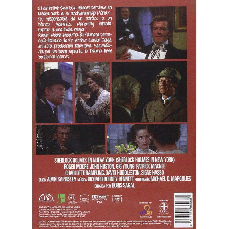 Sherlock Holmes En Nueva York (dvd) image number null
