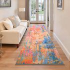 Alfombra Ompaa 61x183 cm Arco&iacute;ris Lavable Y Antideslizante