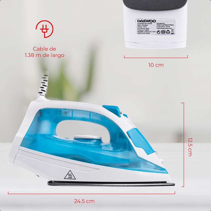 Plancha DAEWOO 140 ml revestimiento anti-adhere... image number null