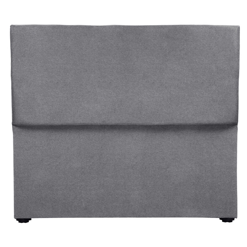 Cabecera Queen Size Dicasa Myko Gris Oscuro image number null