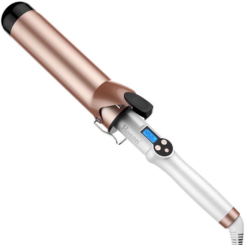 Curling Iron Hoson, Barril Grande, 5 Cm, Revest... image number null