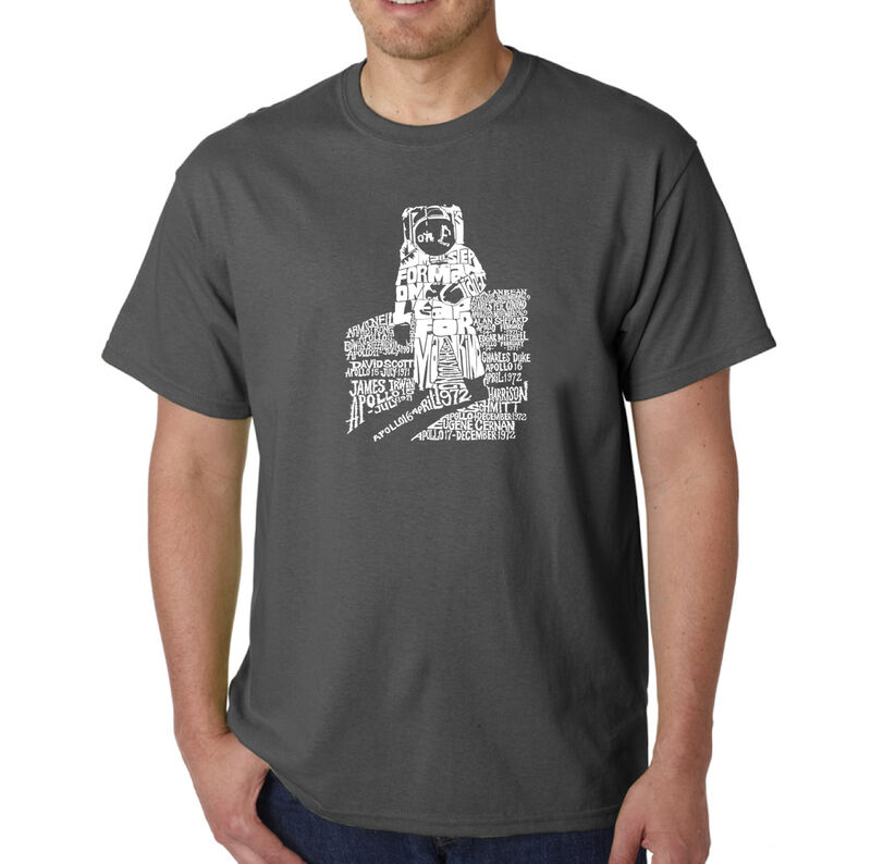 Camiseta Word Art Para Hombre - Astronauta - Gr... image number null