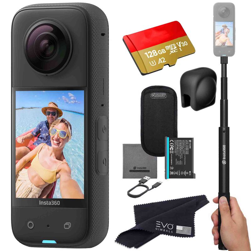 C&aacute;mara De Video Insta360 X3 5.7k 360&deg; 48mp Impe... image number null