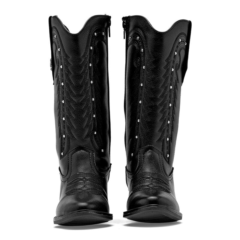 Wildcat Bota Vaquera Negra Para Ni&ntilde;a 147454cd image number null