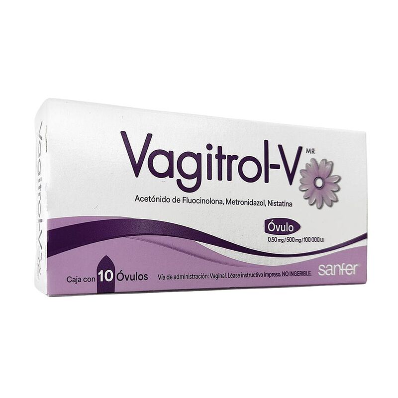 Vagitrol V Caja Con 10 &Oacute;vulos image number null
